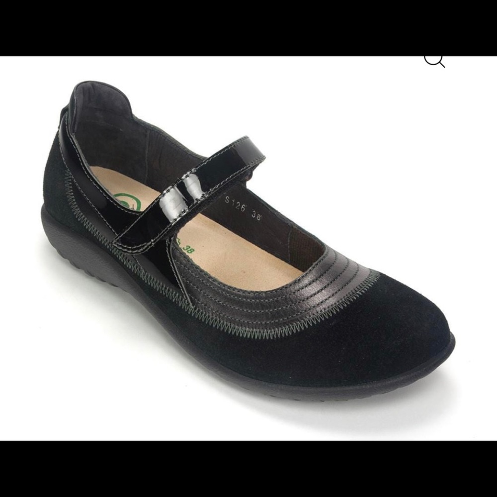 Naot Kirei Mary Jane Flat 38 W
